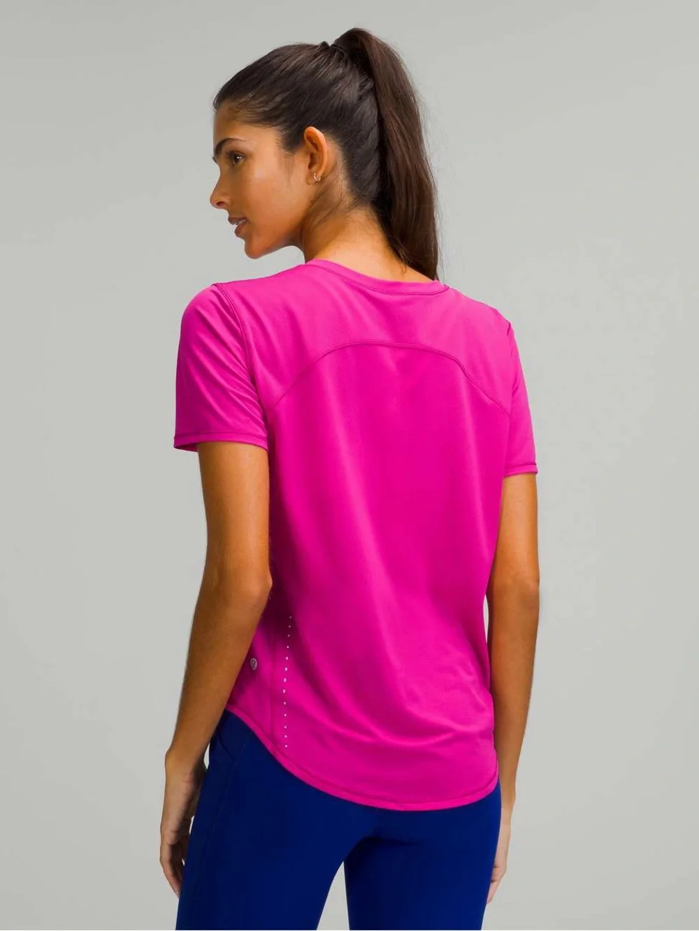 Lululemon high neck running and training t-shirt